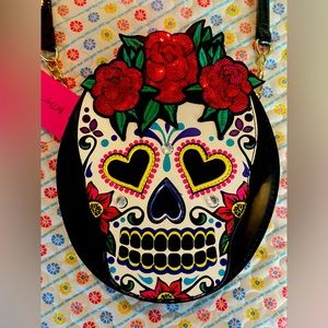 Skull Betsy Johnson Purse